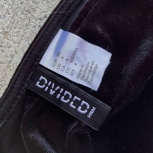 Black Velvet Jumpsuit - Picture 3 of 3